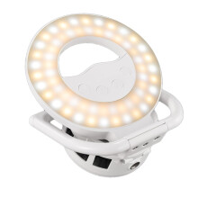 Magnetic Ring Light for Selfies That Also Functions As A Phone Cooler, Suitable for Phones with  Functionality.
