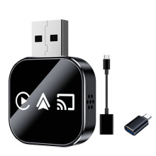 3 In1 Wireless Carplay Adapter Mirror Link Carplay Android Auto USB Dongle Wired Carplay to Wireless Plug A