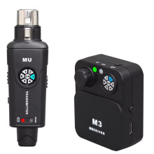 Verbessertes Kabelloses in-Ear-Monitoring-System: Bühnenmonitoring-Kopfhörer, Stereo, 2,4 GHz, Latenzfreies IEM-System in Echtzeit