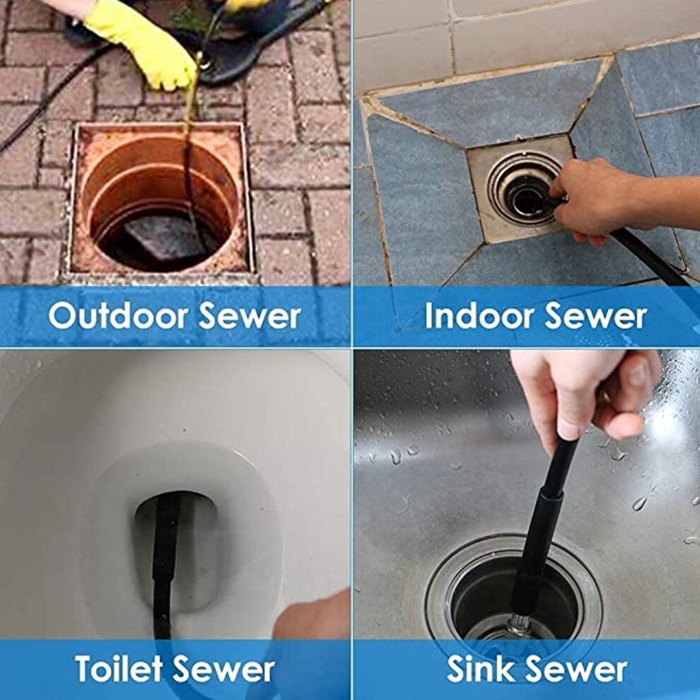 G1/4in 5000PSI Sewer Jetter Nozzle - 4 Hole