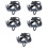 5Pièces Accessoires Casque Mousse Plastique Confort Réglable 9