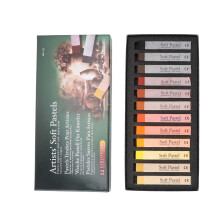 12 Pieces Square Soft Pastel Set for Art, Drawing & Coloring