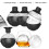 4Pcs Silicone Sphere Ice Molds, 6cm Diameter for Cocktails 6