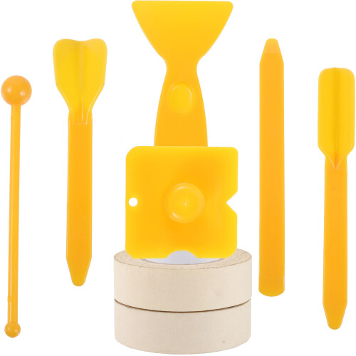 4Ensembles Kit Masticage Ergonomique Avec Racloir 2