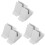 6Pièces Base De Clôture Support Stable Pour Jardin 4