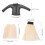 2Ensembles Habits Robes Pour Enfants Décoratifs 9
