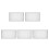 5Pièces Écran De Projection Portable Pliable Multi Usage Polyester 5