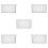 5Pièces Écran De Projection Portable Pliable Multi Usage Polyester 10