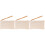 3Pièces -Monnaie Main Beige Sac Zippé -Monnaie 4
