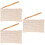 3Pièces -Monnaie Main Beige Sac Zippé -Monnaie 7