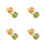 8 Sets Silicone Ice Pop Molds Double-Layer Food Grade 4