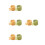 8 Sets Silicone Ice Pop Molds Double-Layer Food Grade 8