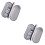 2Pièces Étui Double Couche Pour Lunettes Lentilles 6