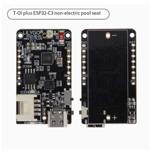 LILYGO TTGO T-OI  ESP32-C3 RISC-V MCU Wireless Module Development Circuits Board Suppert Wi-Fi  B 2