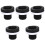 5Pièces Flasques En PP Pour Urinoir Noir Simple Durable À Installer 4