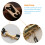 3Pièces Harnais De Cou Durable En Cuir Pour Saxophone Marron 9