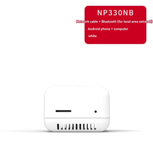 2PCS NP330 Network USB 2.0 Print Server USB2.0  Printer Server 100Mbps RJ45 Connection for Androids Phones EU Plug