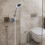 Durable Suction Cup Mount Shower Head Holder for Shower Head 4