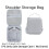For  Neo 2 Drone Accessories Portable Storage Bag Hard Shell Carrying Case Anti-Scratch Protective Case 5