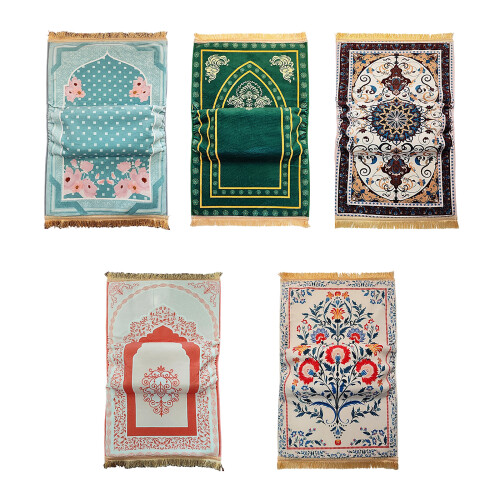 High Quality Dense Fabric Prayer Carpet With-beautiful 1