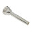 2Pièces Embouchures Trompette Cuivre Argent Pour King 9