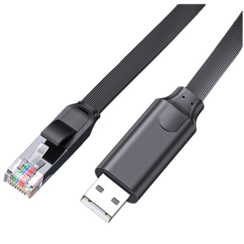 2X USB to RJ45 Console Cable RS232 Serial Adapter for Laptop Computer USB RJ45 8P8C Converter Console Cable 300cm 2