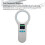 USB Animal Microchip Reader 1.44" TFT LCD 134.2KHz Slot 4