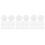 900Pièces Gabarits Papier Pour Patchwork Outils Couture Quilting 4