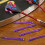 12Pièces Shafts En Alliage Aluminium Violet Pour Fléchettes 2Ba Thread 5