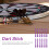 12Pièces Shafts En Alliage Aluminium Violet Pour Fléchettes 2Ba Thread 7