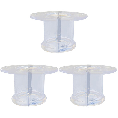 3Pièces Colliers De Protection Parrot En Pour Usage Durable 1