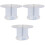 3Pièces Colliers De Protection Parrot En Pour Usage Durable 3