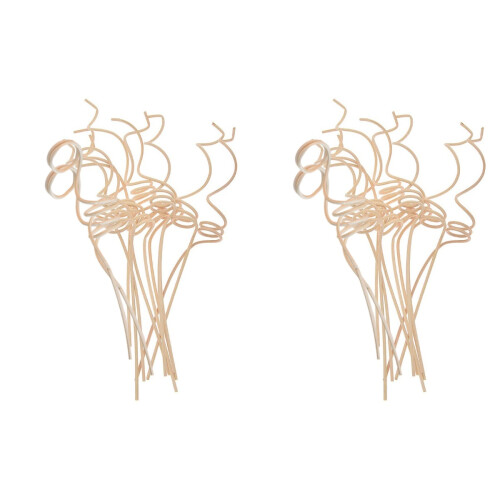 2Ensembles Bâtons De Diffuseur D'arôme En Rotin Beige, Pour Maison 2