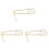 3Pièces Broche Chat Pour Femme Accessoire 2