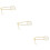 3Pièces Broche Chat Pour Femme Accessoire 9