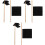 3Ensembles Accessoires Nettoyage Flûte Clarinette Avec Canne Fine 5