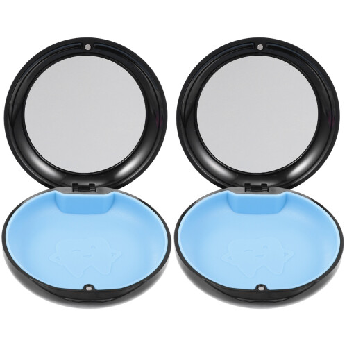 2Pièces Coffret Noir Pour Protecteur Avec 2
