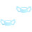 2Pièces Poignées Silicone Bébé Double Anse Ergonomique 4