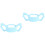 2Pièces Poignées Silicone Bébé Double Anse Ergonomique 5
