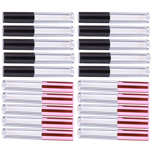 20Pièces Flacons À Gloss Plastique, Variées, Pratiques 1