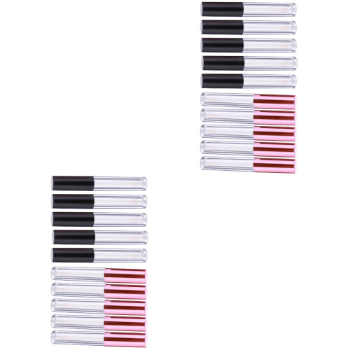 20Pièces Flacons À Gloss Plastique, Variées, Pratiques 2
