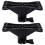 8Pièces Support Haut-Parleur Trépied Plastique Noir Résistant 2