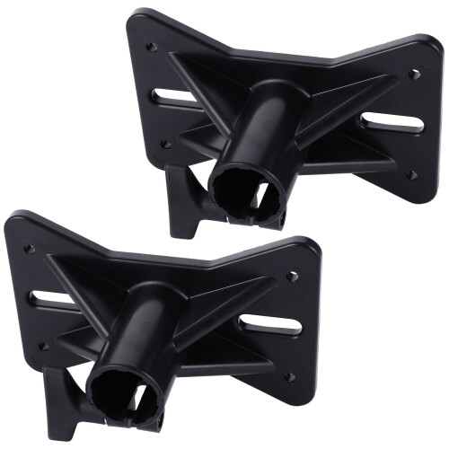 8Pièces Support Haut-Parleur Trépied Plastique Noir Résistant 2