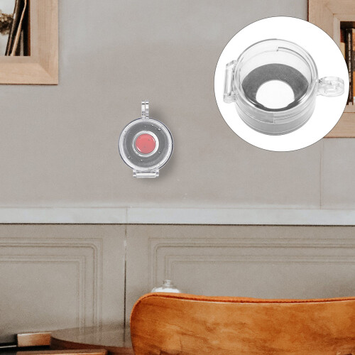 12Pièces Protection Bouton Transparent ABS Pour Arrêt 2