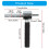 Quick Connection Ice Fishing Drill Bit Adapter Handle Secure for 3