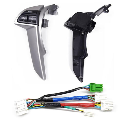 Car Steering Wheel Cruise Control Multifunction Button Volume Adjustment  for  Accord 2008-2012,Without Hole 1