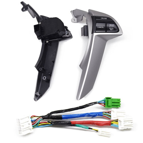 Car Steering Wheel Cruise Control Multifunction Button Volume Adjustment  for  Accord 2008-2012,Without Hole 2