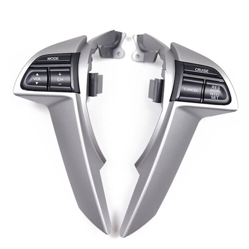 Car Steering Wheel Cruise Control Multifunction Button Volume Adjustment  for  Accord 2008-2012,Without Hole