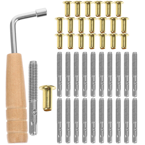 2Ensembles Tige Lyre Harpe Accessoires Solides Pour Dulcimer 1