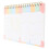 5Pièces Détachable Agenda Couleur Assortie 3